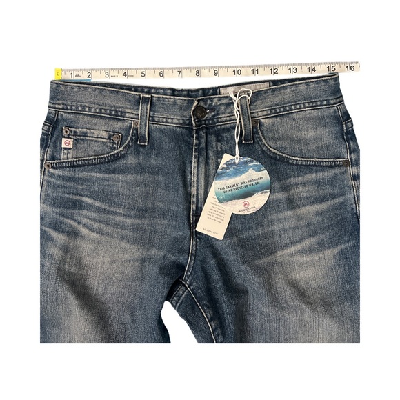 Ag Adriano Goldschmied men’s Tellis modern slim jeans 30x34 distressed NWT - Picture 8 of 16